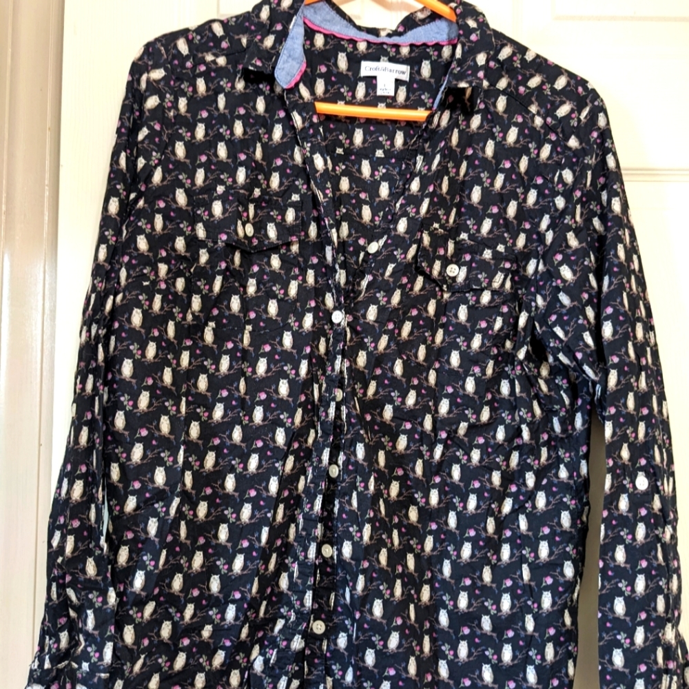 Long sleeve collared shirt